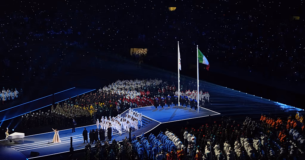 Milan Winter Olympics open with glittering ceremony