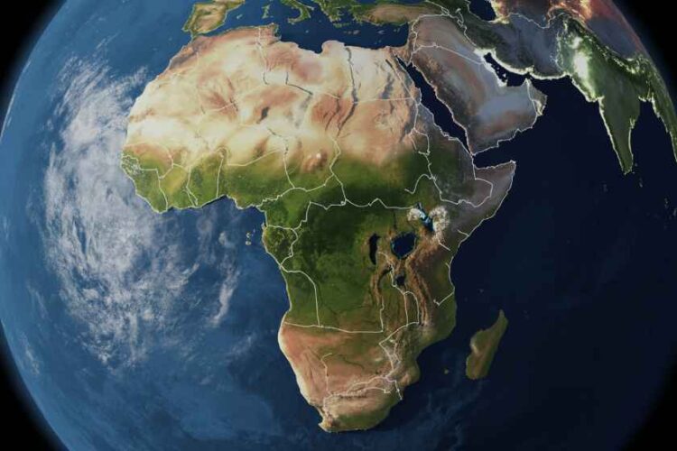 African continent
