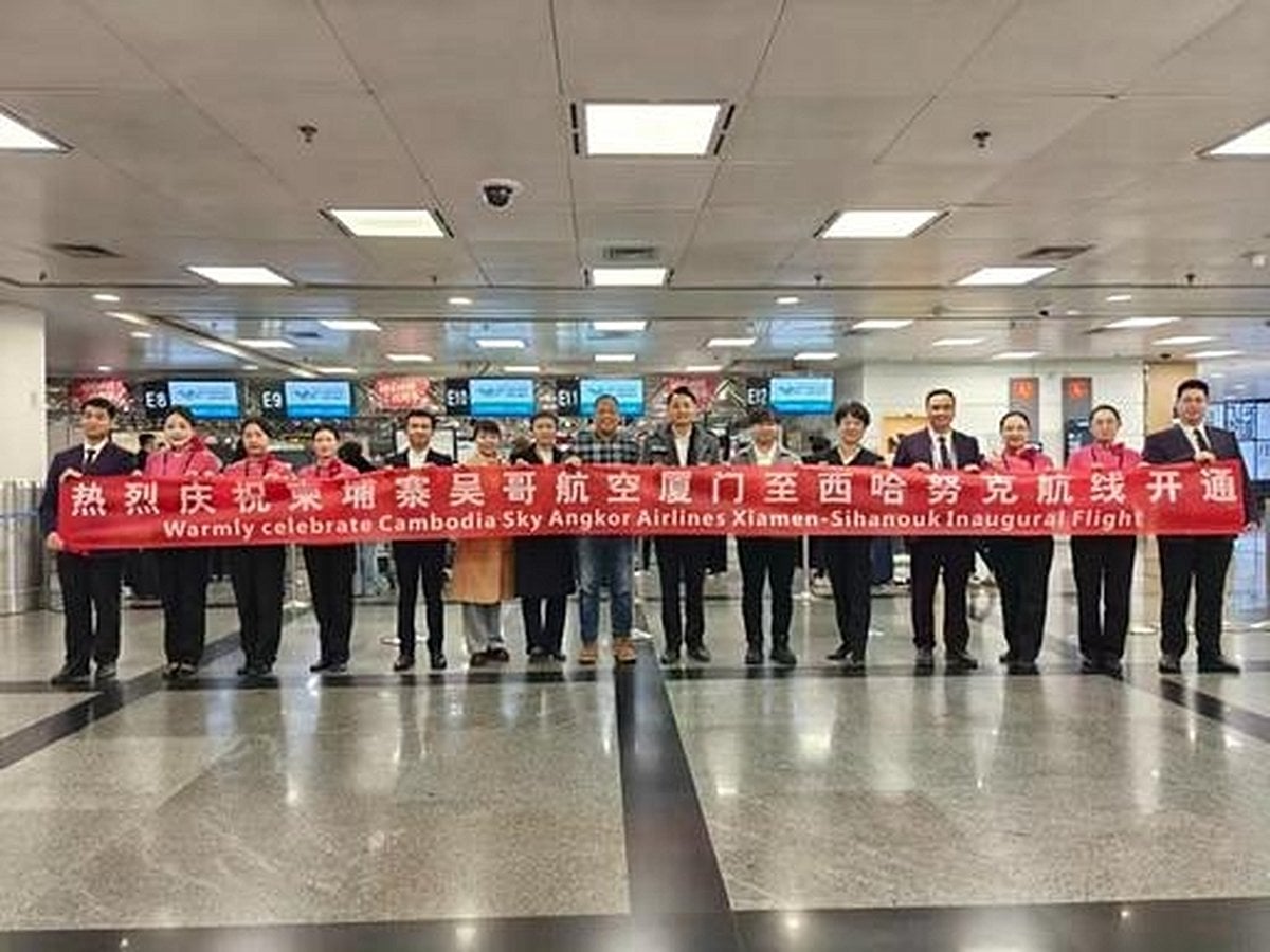 Preah Sihanouk Launches Direct Flights To Xiamen China