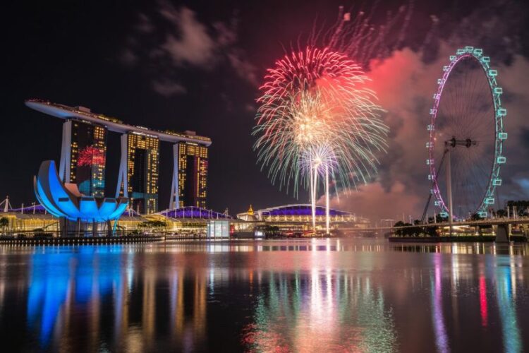 Marina bay becomes world’s center of magic—disney cruise fireworks light up singapore’s sky like never before!