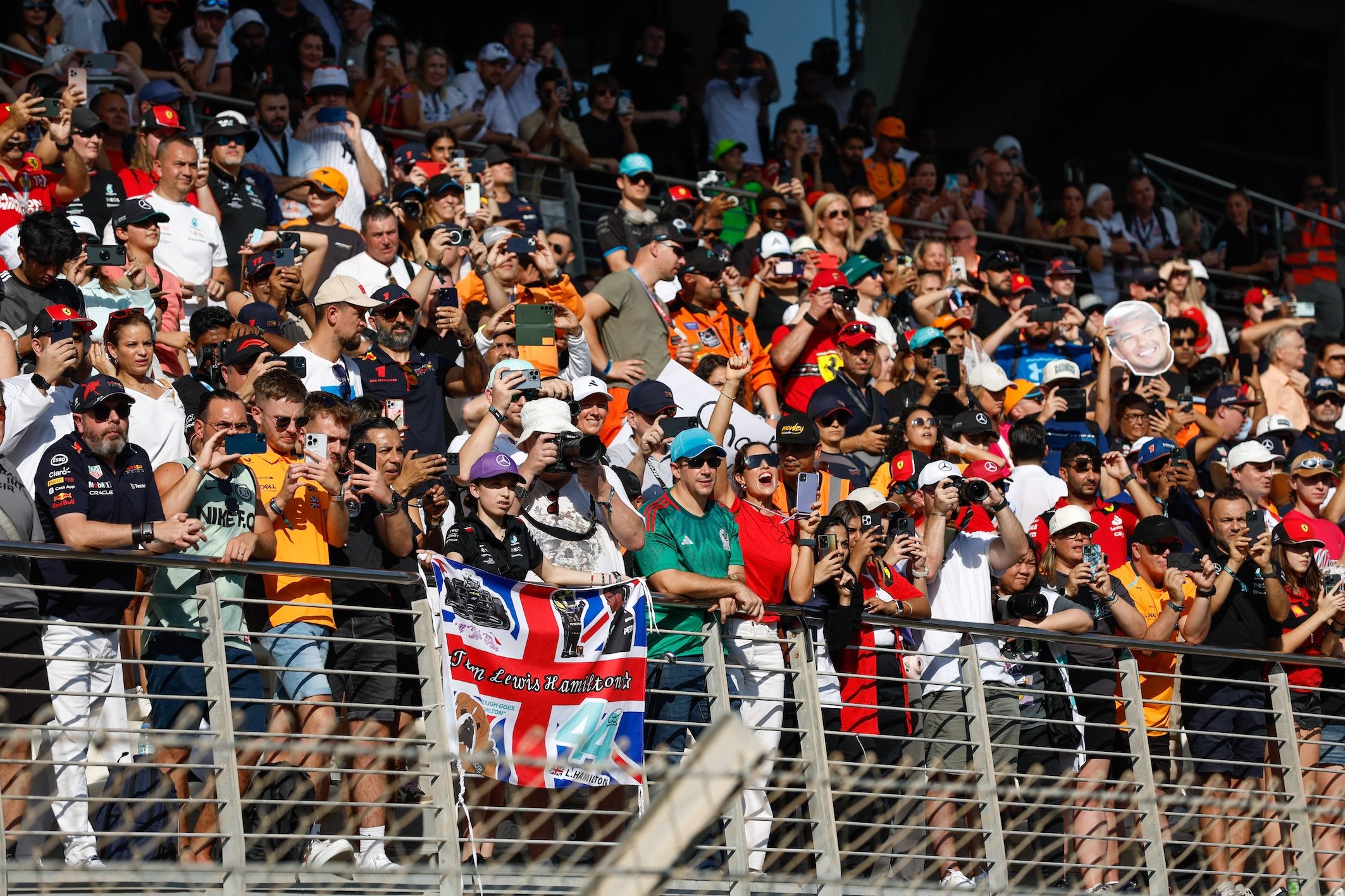 Spectators at the F1 Grand Prix in Abu Dhabi. Major sport events are seen as one of the fastest ways to attract global tourists