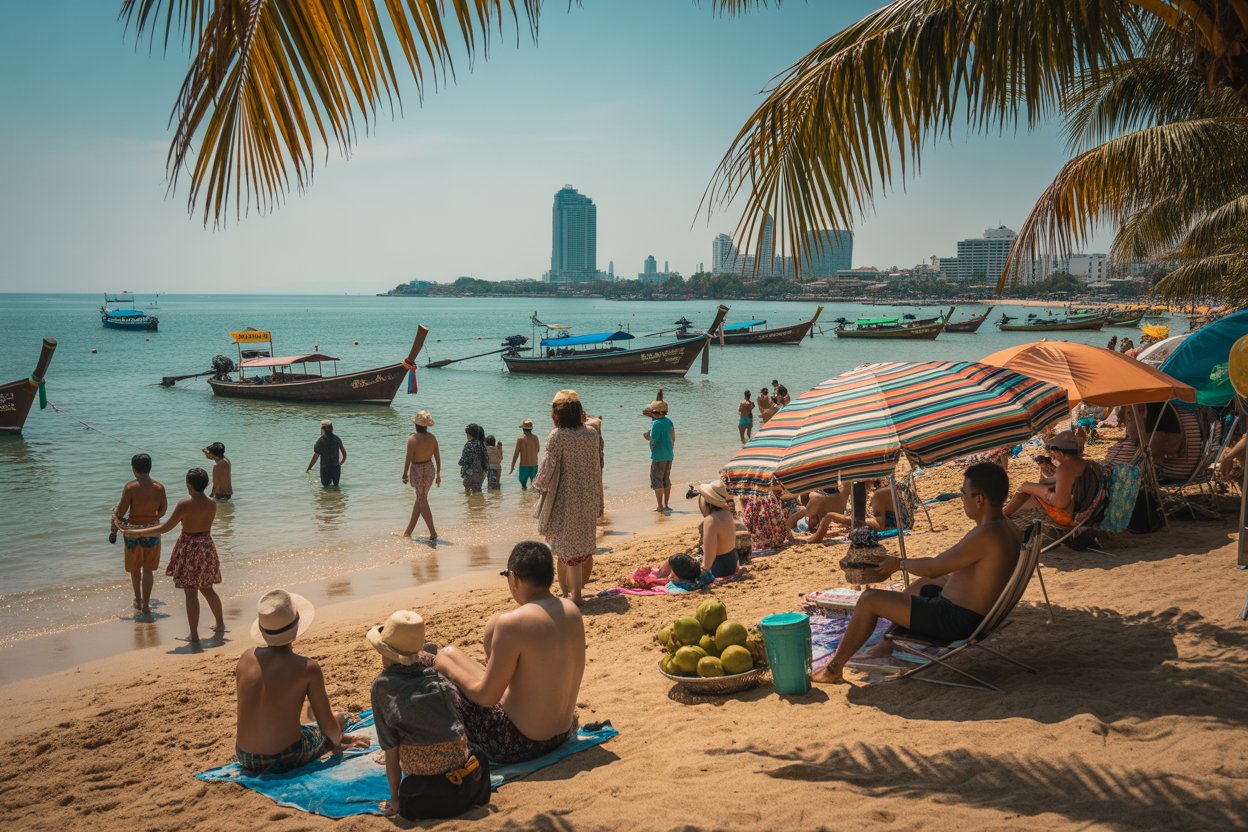 Thailand experiences unprecedented pattaya international tourism recovery as global travelers flood airports and hotels surge amid sudden aviation boom - new update