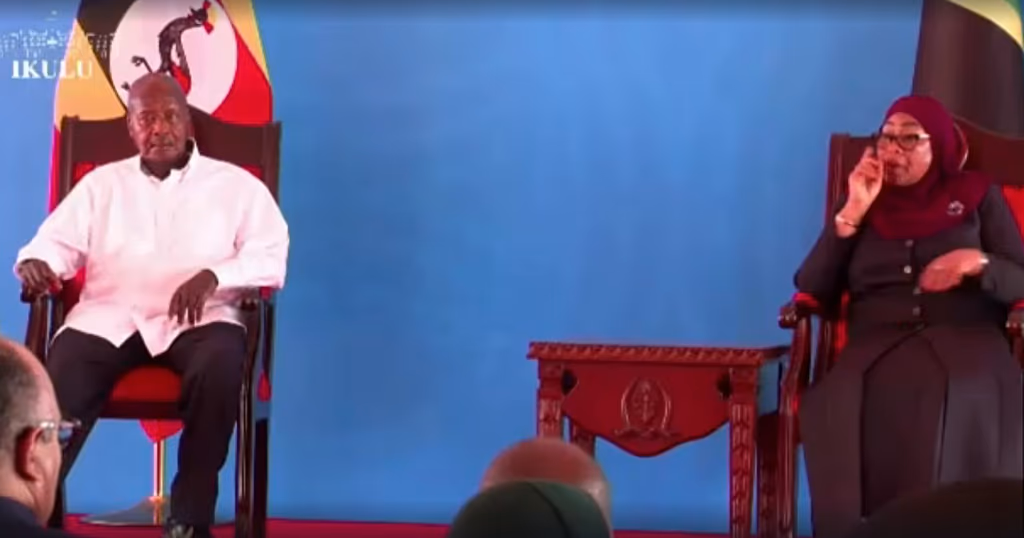 Uganda and Tanzanian leaders hold bilateral talks