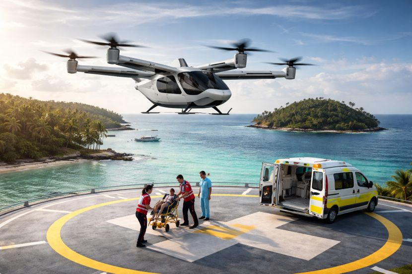 Vertical Aerospace’s EVTOL To Boost Medical Response And Tourism In Singapore