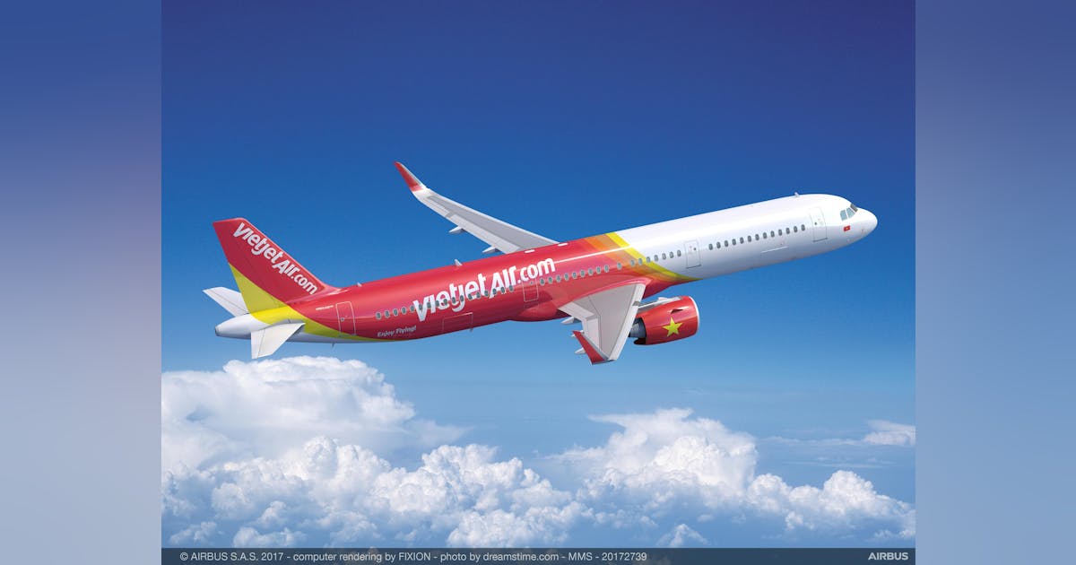 Vietjet selects more GTF-powered Airbus jets
