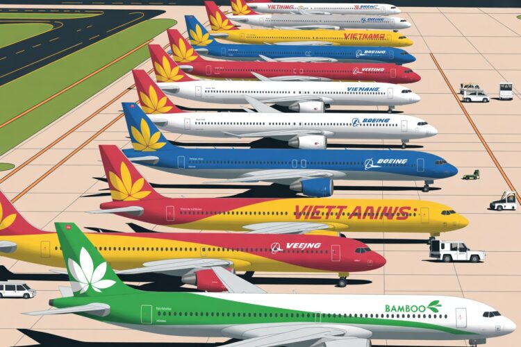 Vietnam boeing nearly 100 aircraft