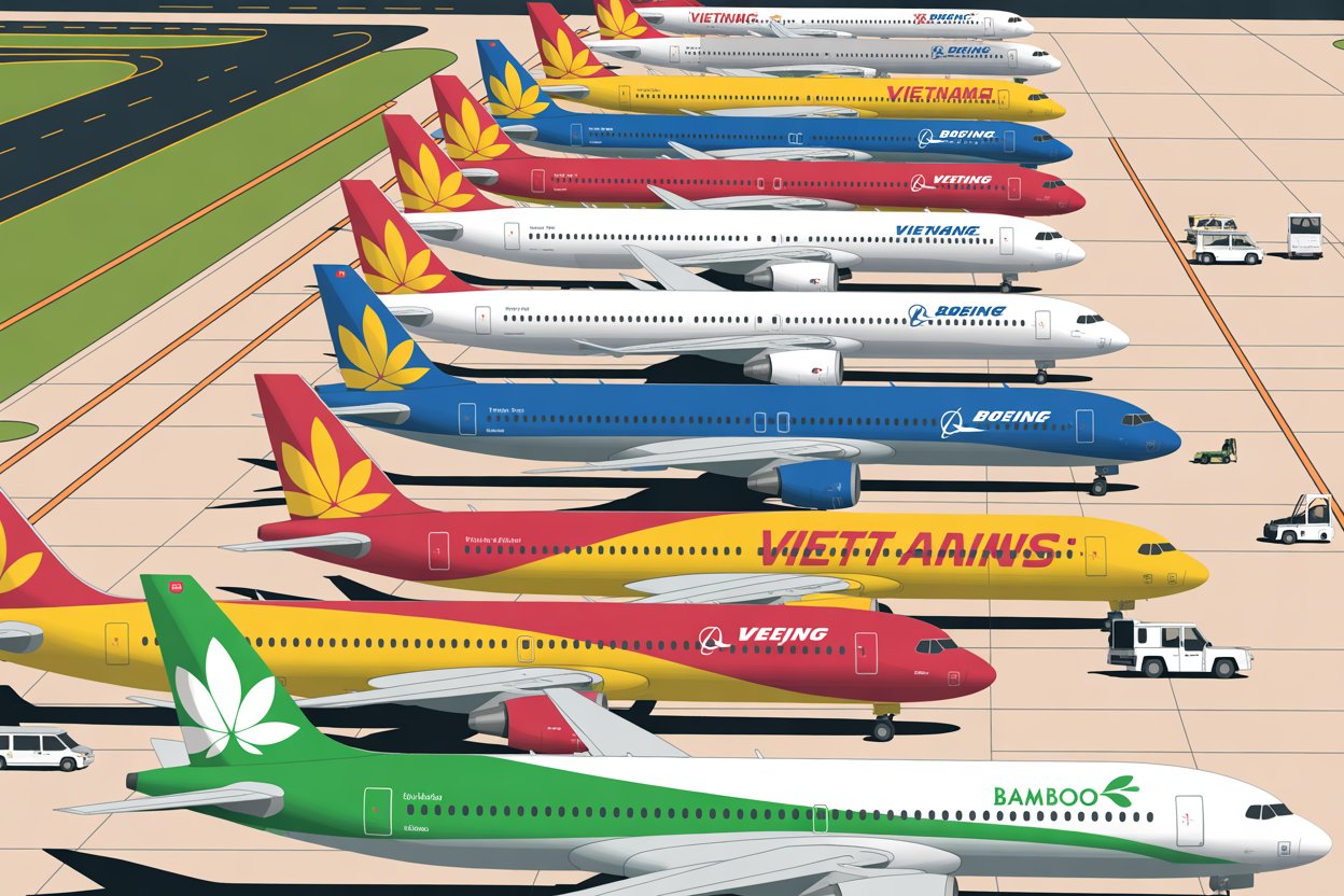 Vietnam boeing nearly 100 aircraft