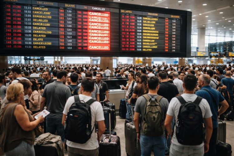 Travel disruptions at queen alia airport as royal jordanian, qatar airways, and egypt air face 38 delays and 38 cancellations, affecting flights to amman, doha, cairo, and beyond