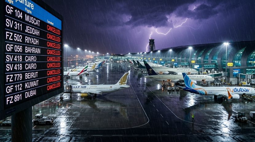 Aviation gridlock hits the levant and arabian peninsula