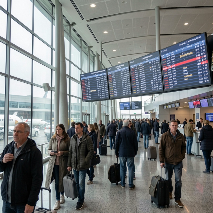 Thousands Abandoned in Australia and New Zealand as Travellers Face 587 Flight Delays and 65 Cancell...