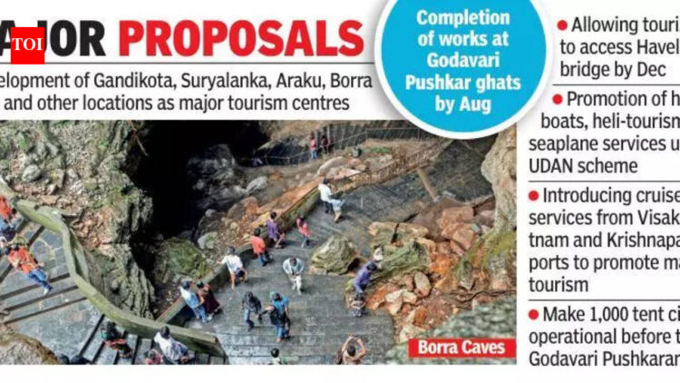 AP tourist footfall witnesses 21% growth | Vijayawada News