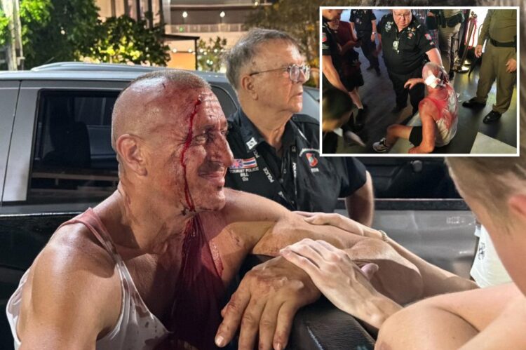 Bloodied Australian tourist found wandering Thailand’s notorious red- light district