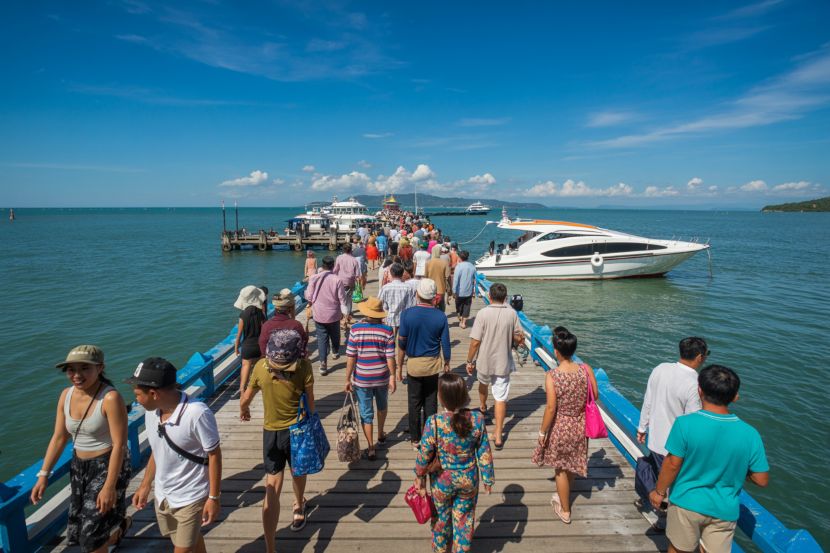 Bali hai pier in pattaya