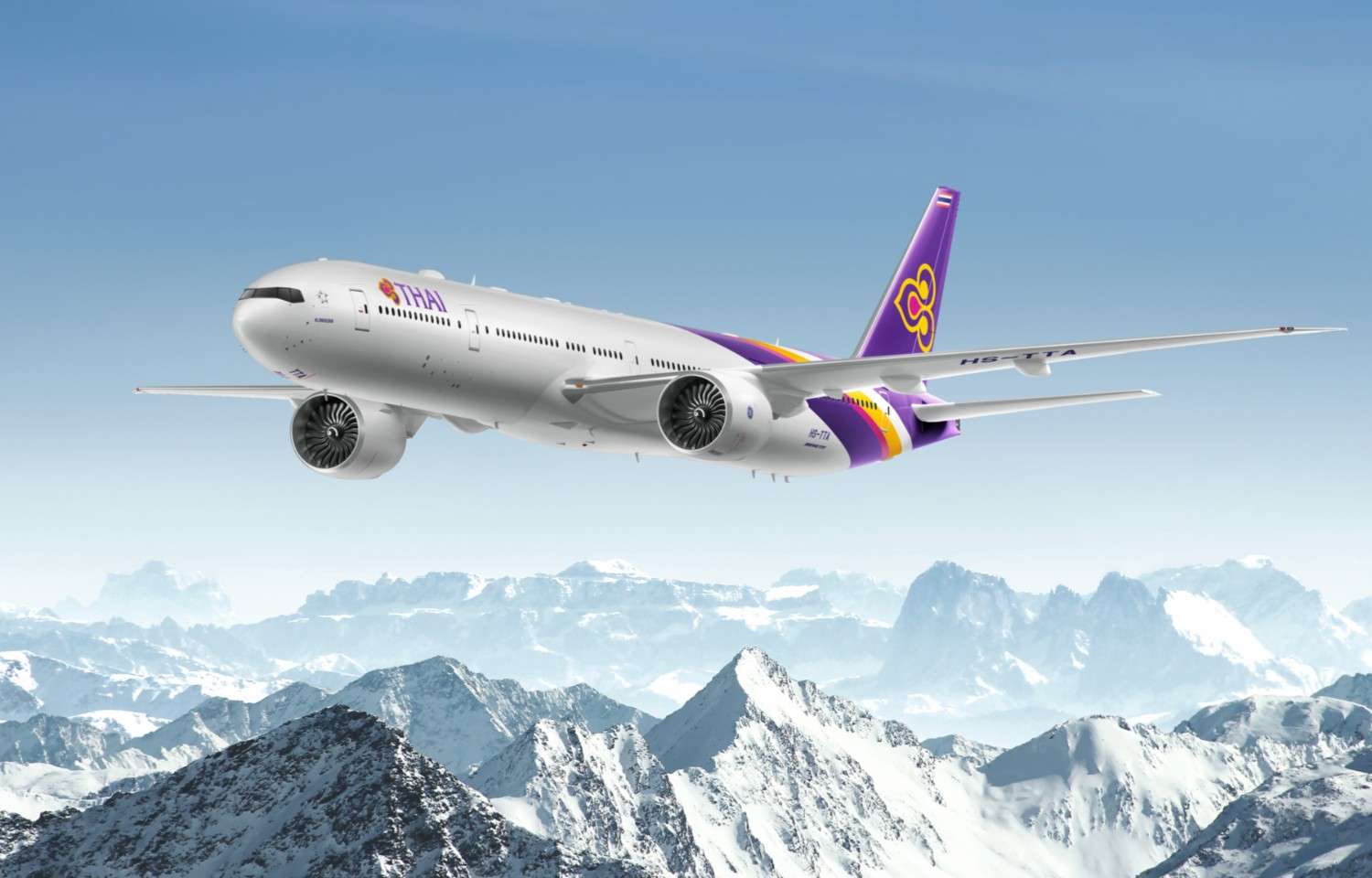 Image of thai airways fleet