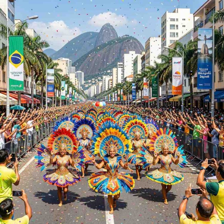 Brazil, the united states, argentina, and france have all made their mark on the global tourism map during carnival 2026, as brazil experienced an unprecedented surge in international visitors.