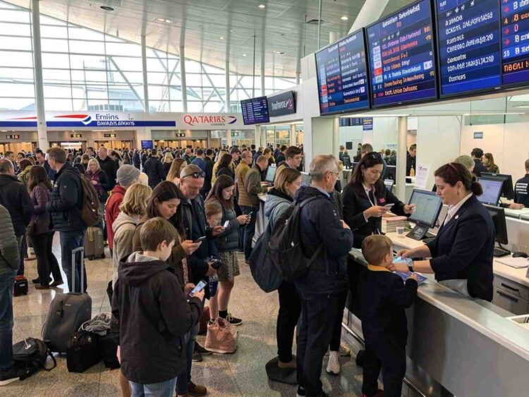British airways, qatar airways, and emirates have united in a monumental effort to repatriate thousands of british nationals stranded in oman amidst a wave of global disruptions caused by escalating geopolitical tensions in the middle east.