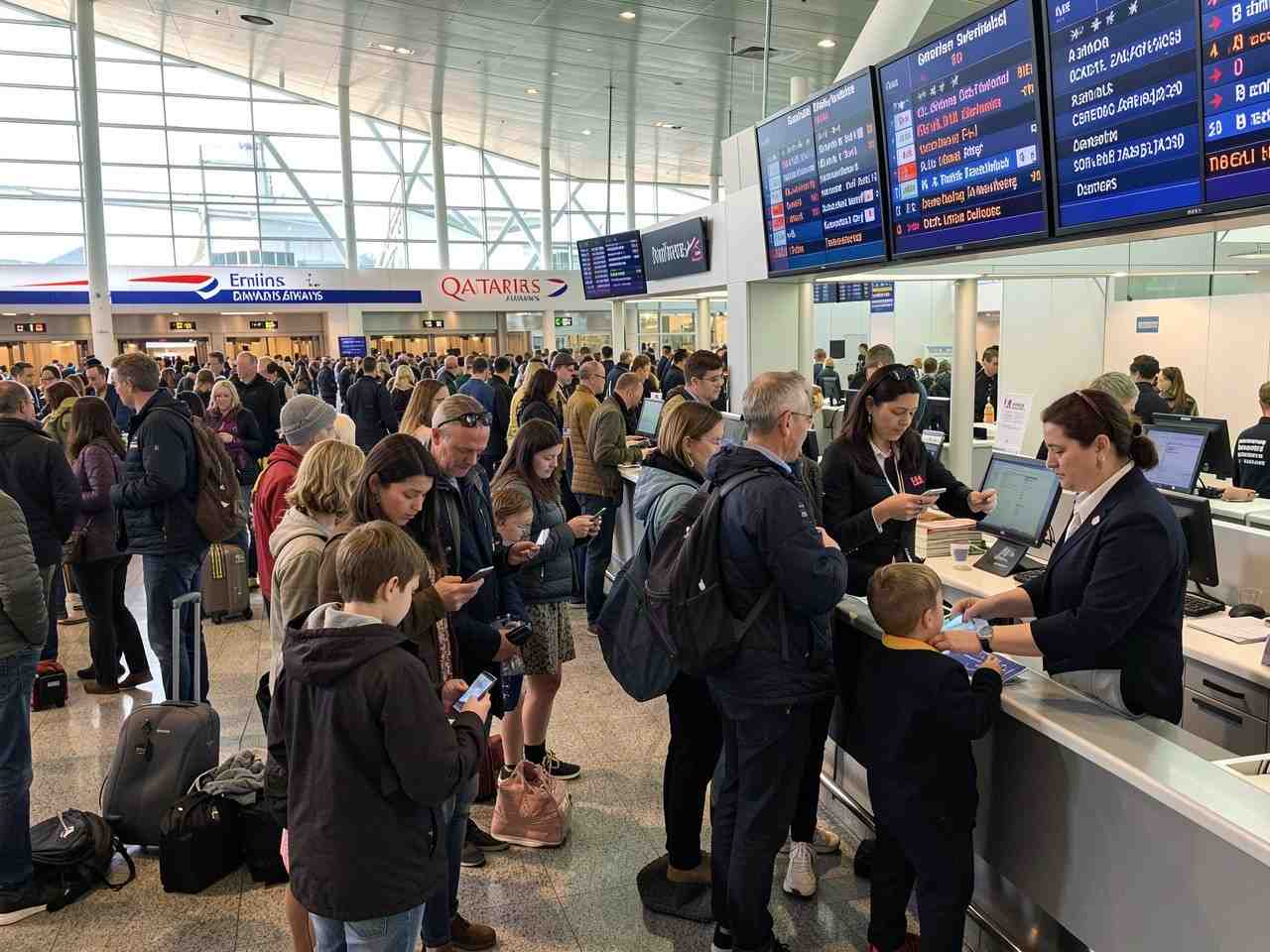 British airways, qatar airways, and emirates have united in a monumental effort to repatriate thousands of british nationals stranded in oman amidst a wave of global disruptions caused by escalating geopolitical tensions in the middle east.