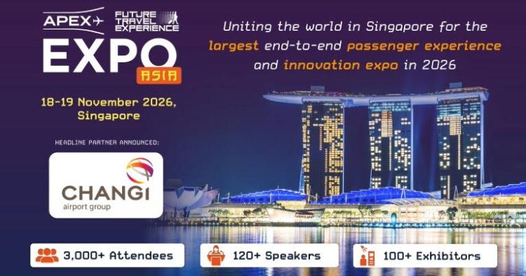 Changi Airport a Headline Partner of APEX FTE EXPO Asia 2026