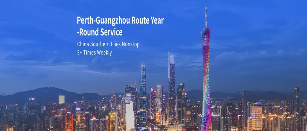 China Southern Airlines Launches Year-Round Non-Stop Flights Between Perth and Guangzhou Starting Ma...