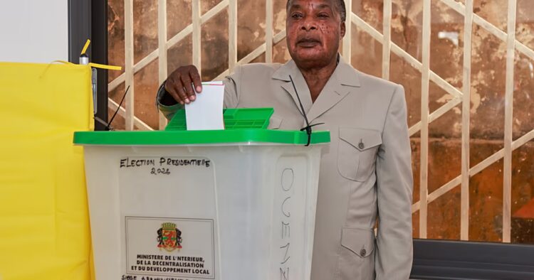 Republic of Congo's president reelected to fifth term, provisional results show