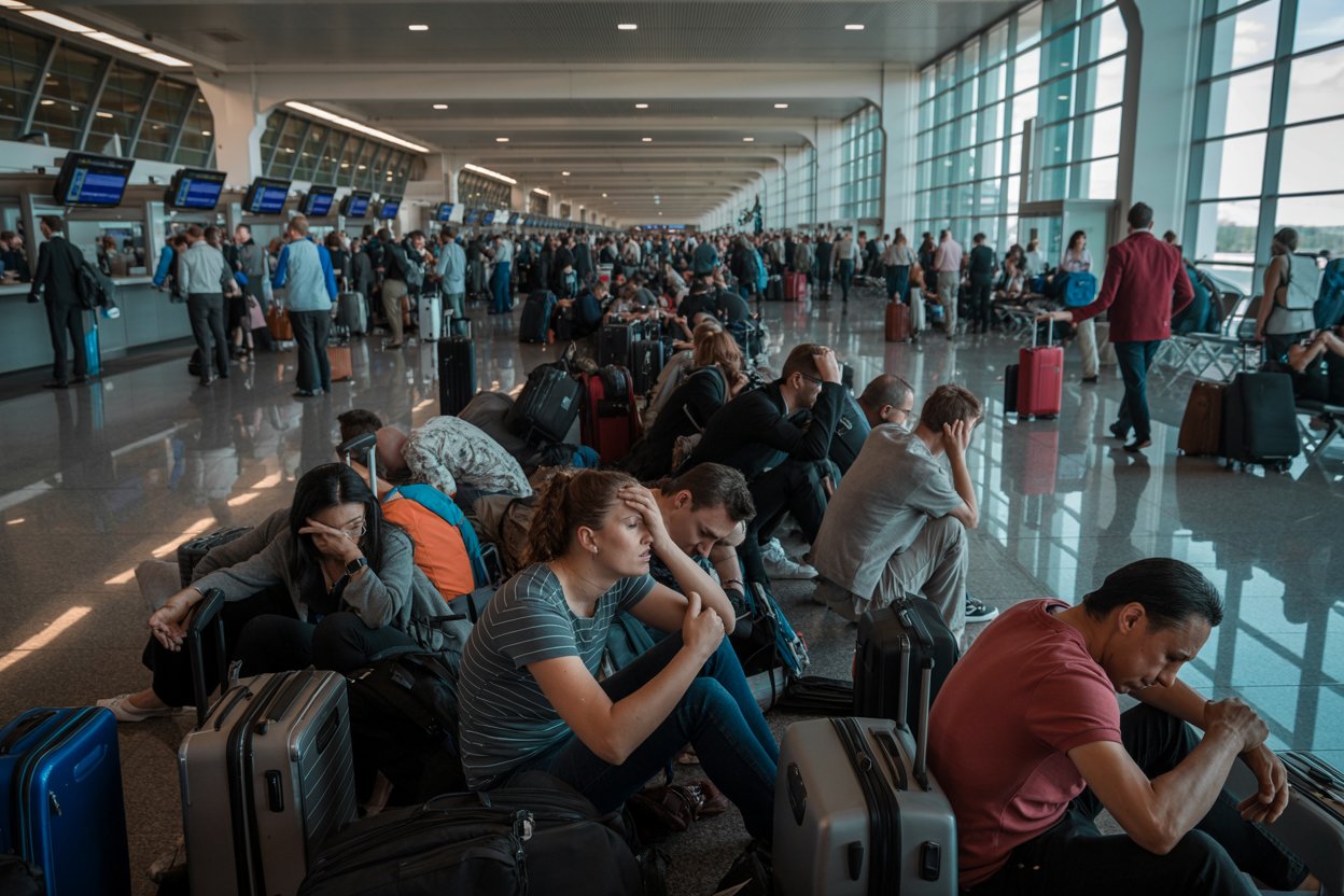 Delta air lines and american airlines trigger travel disruptions as three flights across south korea are cancelled affecting routes from seoul to los angeles and dallas
