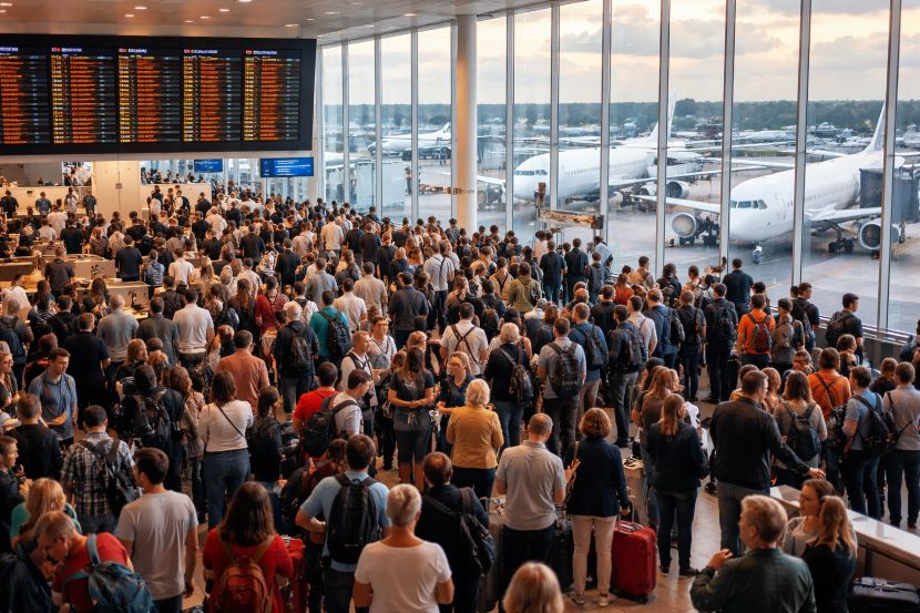 Hundreds of travellers stranded as delta, spirit, southwest, and american airlines face 409 delays and 55 cancellations in orlando, new york, chicago, miami and major us cities