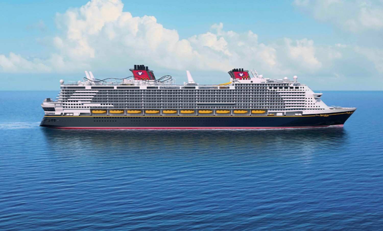 Image of disney adventure cruise ship