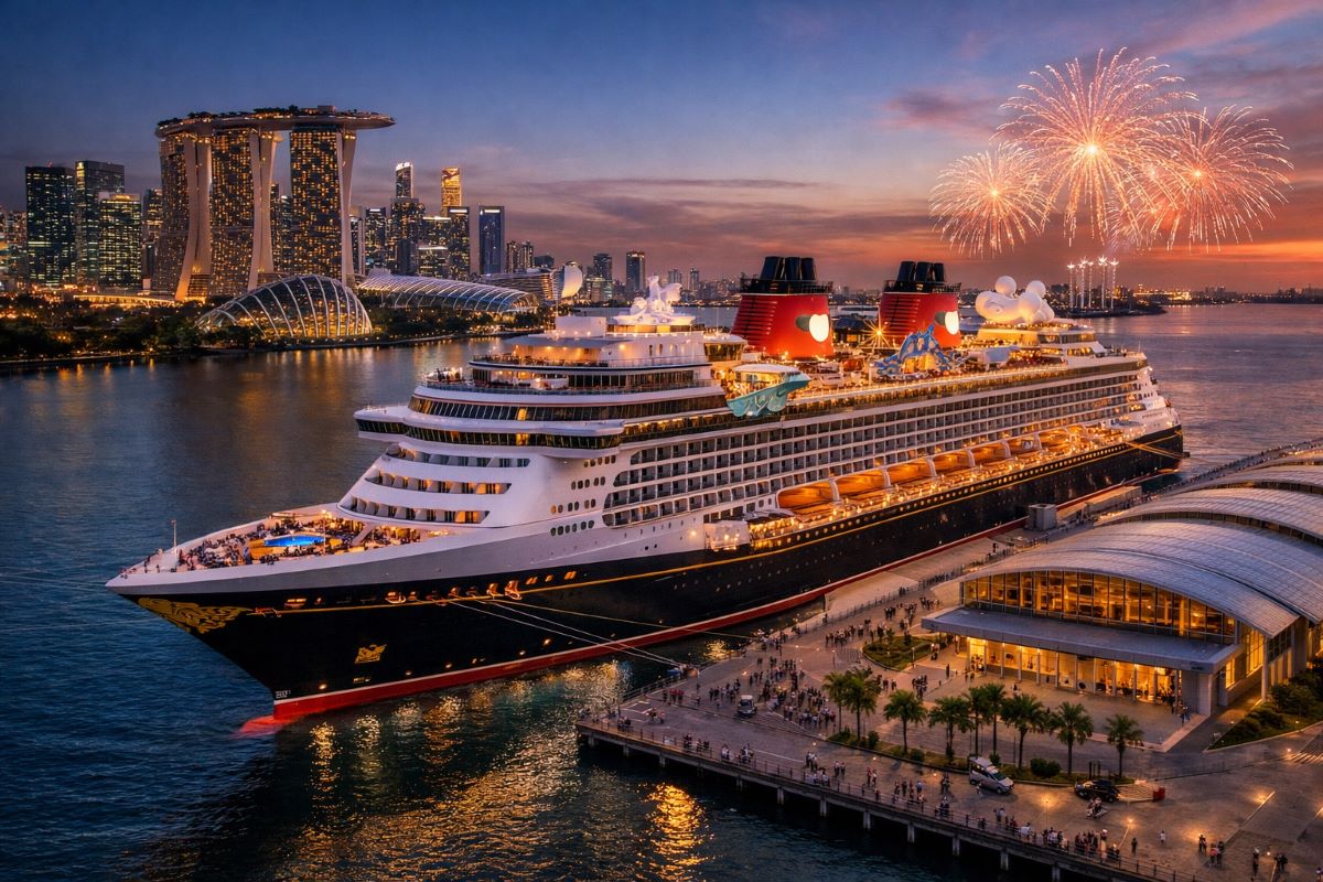 Disney adventure sets sail from singapore in march 2026, offering first asian homeport with family-centric cruises and exclusive themed zones