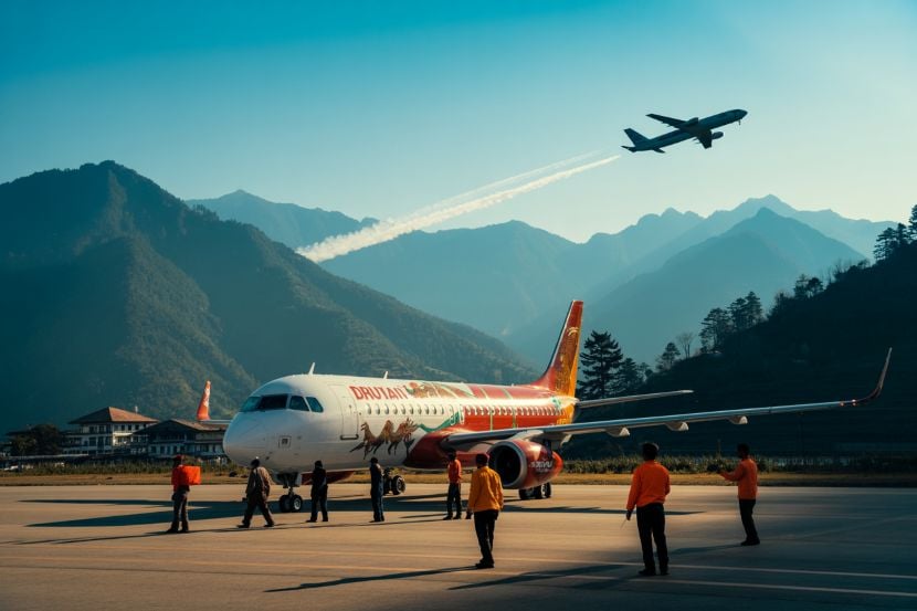 Drukair resumes flights between bhutan, thailand