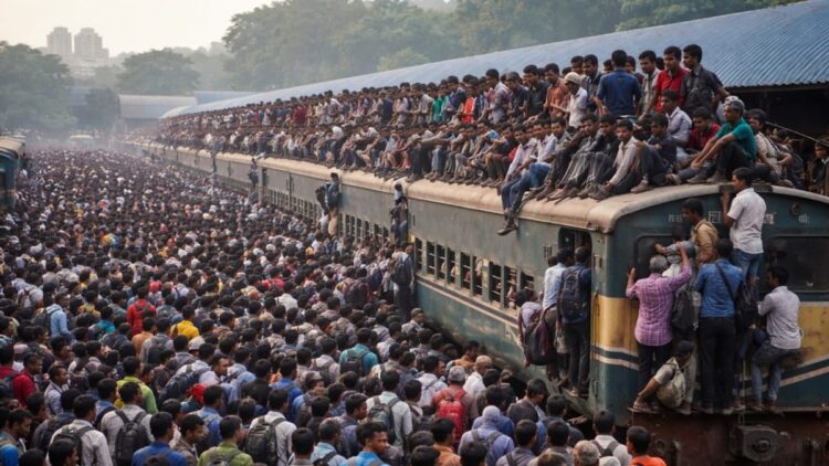 Eid Travel Chaos in Bangladesh Hits Tourists and Locals