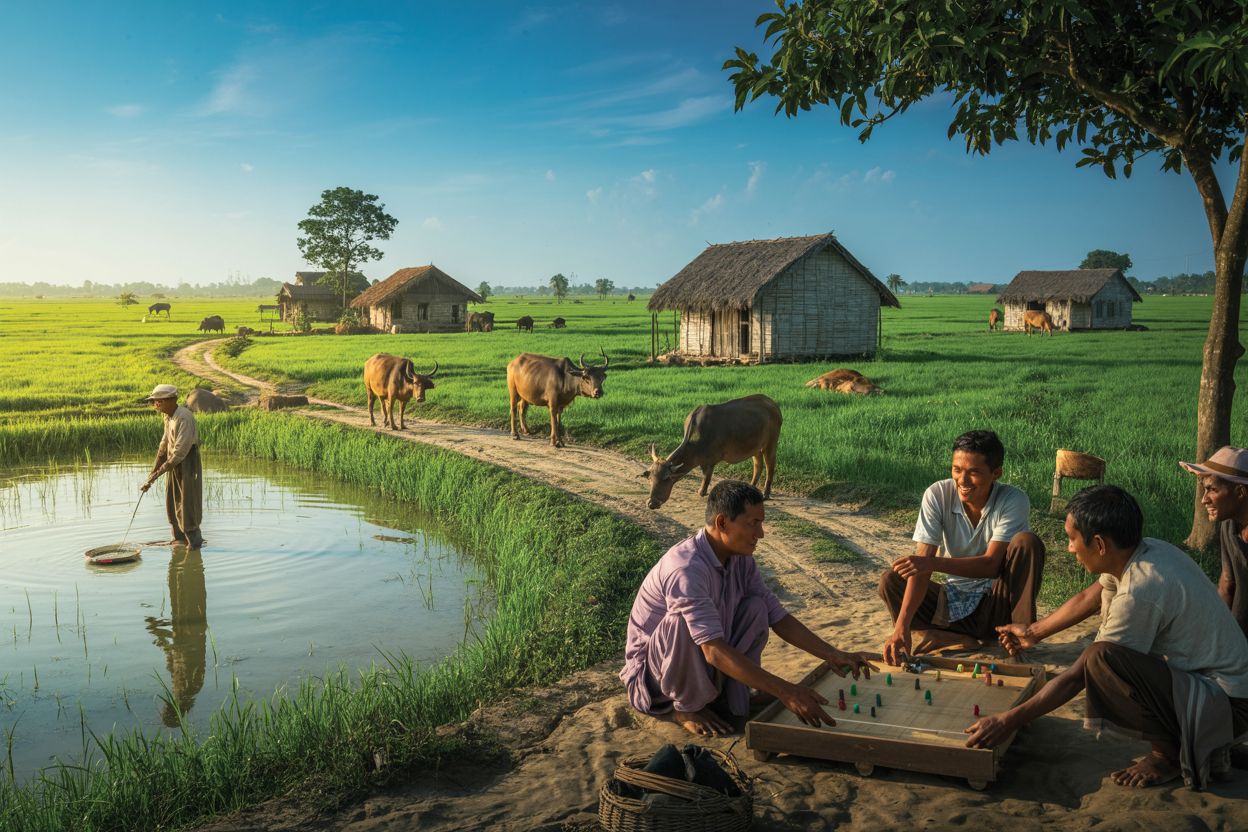 Narsingdi's ekduaria village bangladesh