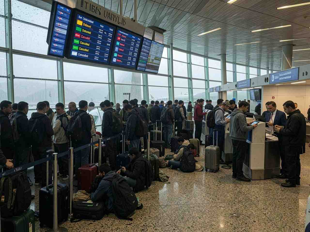 Emirates, etihad, and flydubai, along with other major airlines like qatar airways, air france, and cathay pacific, are facing significant operational challenges as severe weather and escalating us-iran tensions wreak havoc on air travel across the uae.