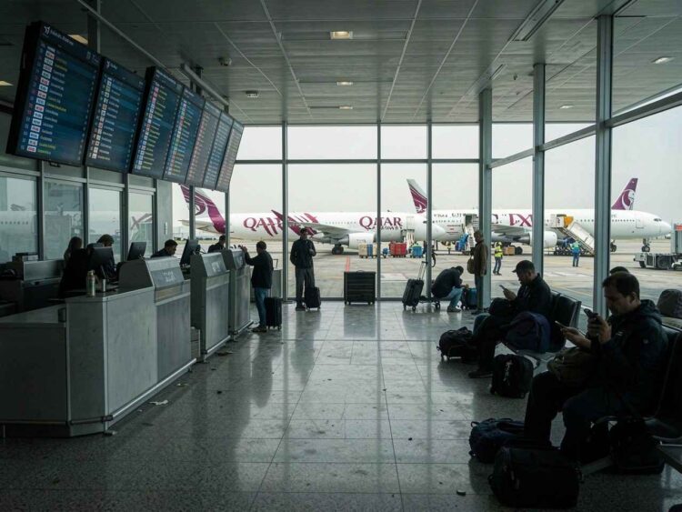 Emirates, qatar airways, etihad, flydubai, air arabia, lufthansa, british airways & cathay pacific have been forced to slash flights by up to 90% as the ongoing conflict in iran wreaks havoc on the global aviation industry.