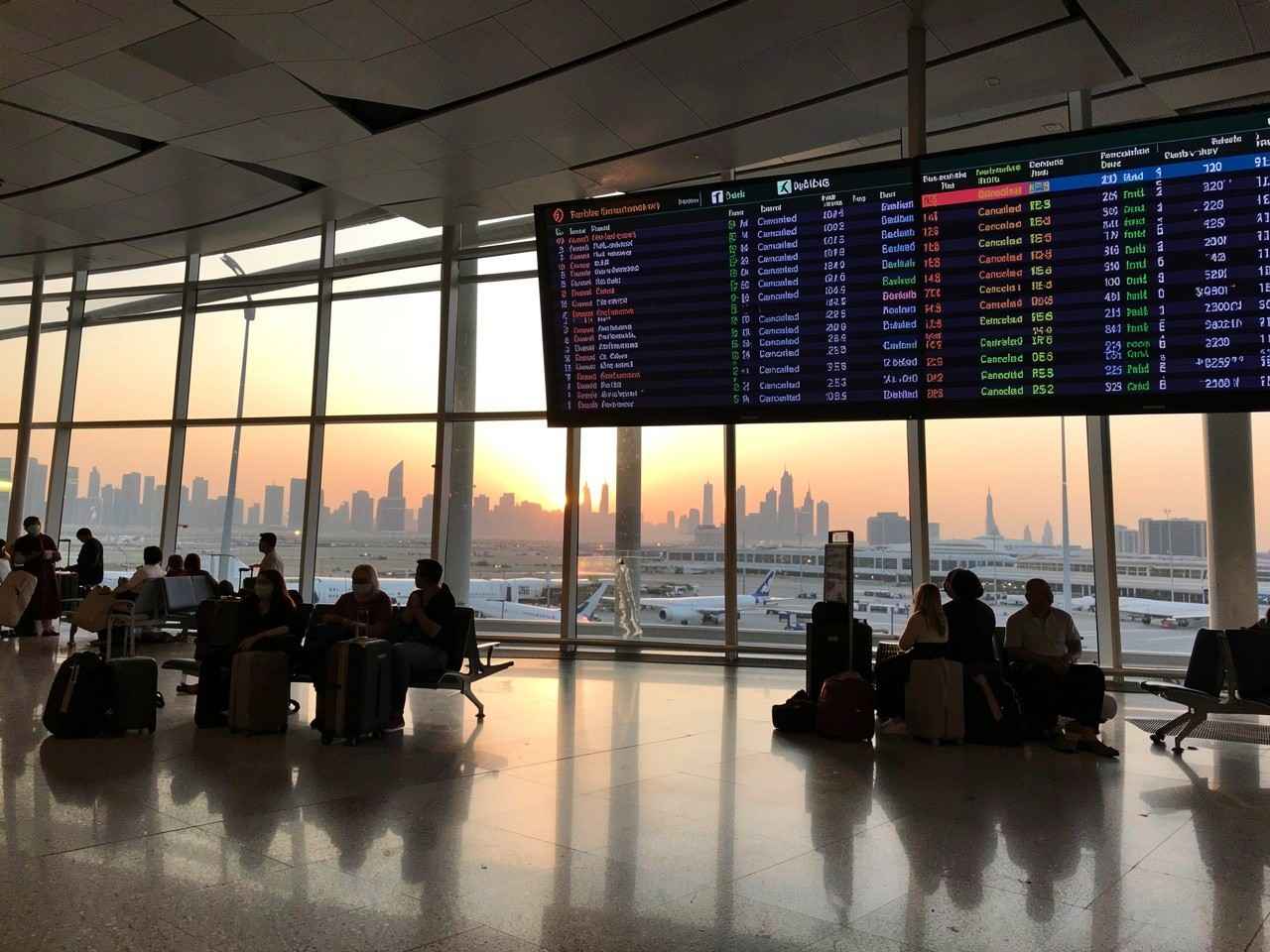 Emirates, qatar airways, etihad, and british airways have been forced to cancel thousands of flights, disrupting travel plans for millions of passengers as the escalating conflict in the middle east continues to tighten airspace restrictions.