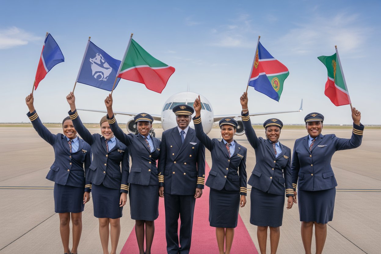 Ethiopian Airlines Makes Aviation History with All-Female Crews Flying to 8 Global Destinations on I...