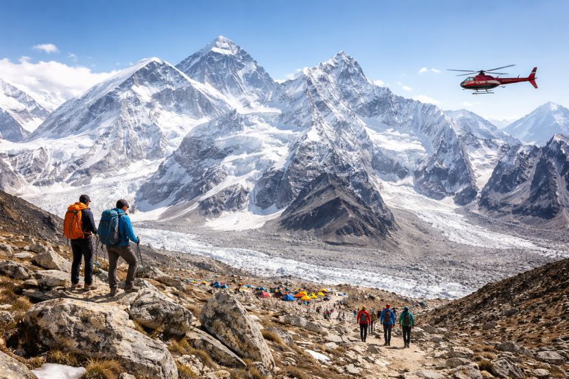 New everest trekking packages in nepal offer classic, luxury, and helicopter return options