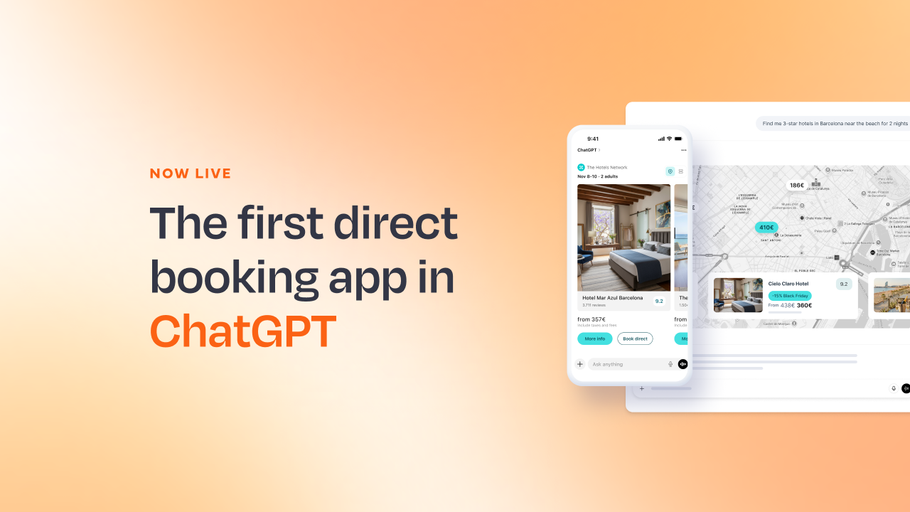 The first direct booking app for hotels launches in ChatGPT, powered by Lighthouse