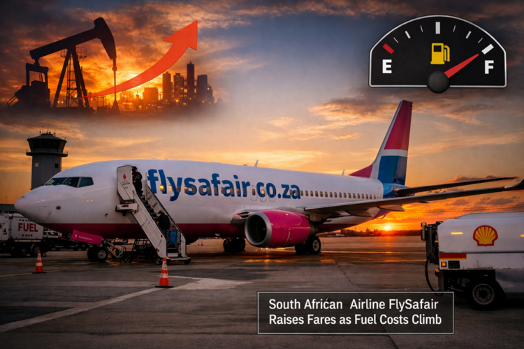 FlySafair Adds Fuel Surcharge Despite SA’s Stable Petrol Supply Outlook from Nigeria