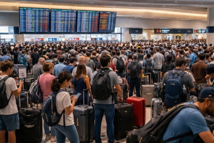 Travel turmoil strikes fort lauderdale international hit by 282 delays and 13 cancellations across miami, new york, chicago, and major us cities with spirit, jetblue, american airlines, and united airlines impacted
