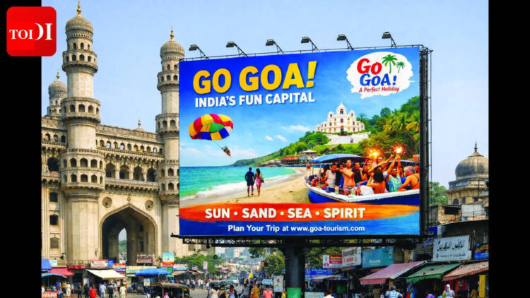 Tourism dept to spend Rs 3 crore on hoardings in 11 Indian cities | Goa News
