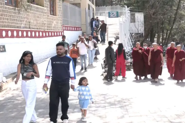 Visuals from Himachal Pradesh’s Dharamshala