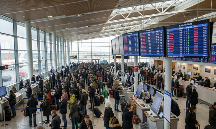 Hundreds of Passengers Stranded at Hong Kong International Airport as New US-Israeli Airstrike Force...