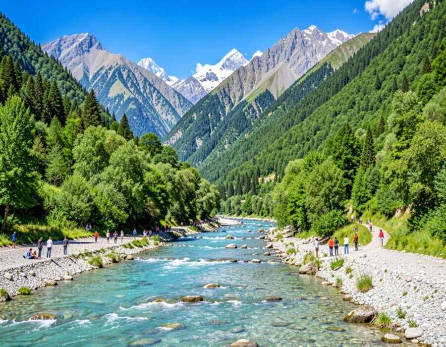 India Leads the Way in Sustainable Tourism by Enforcing a Complete Ban on Plastic Waste at Pahalgam’...