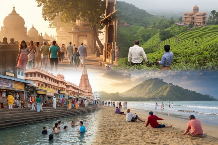 India&rsquo;s new seasonal travel boom, the beaches, hill stations, and holy cities lead the way: everything you need to know