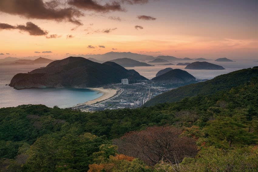 Jeju island in south korea