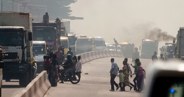 A two hour wait for fuel: Kinshasa feels first effects of Middle East war