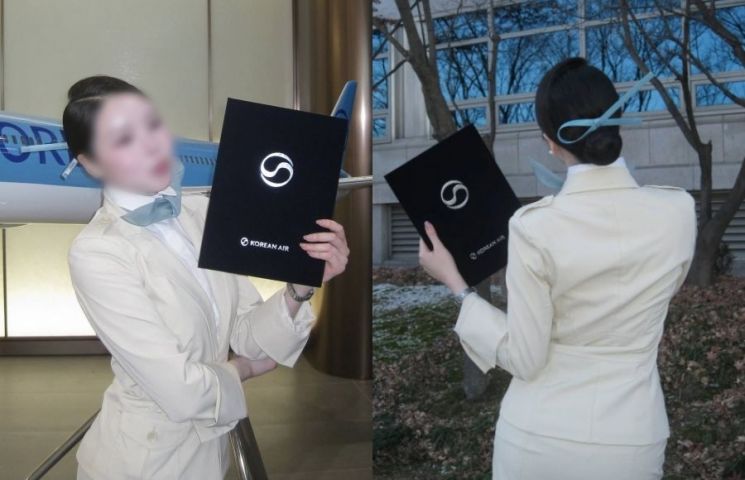 A Thai flight attendant known to have worked at Korean Air. Instagram capture