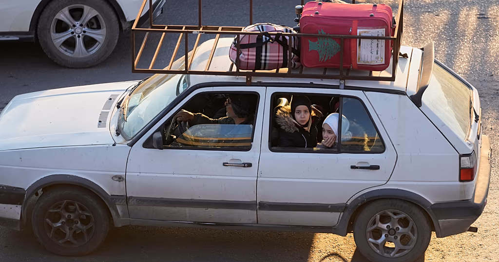 Lebanon's displaced scramble for shelter as Israel threatens more attacks