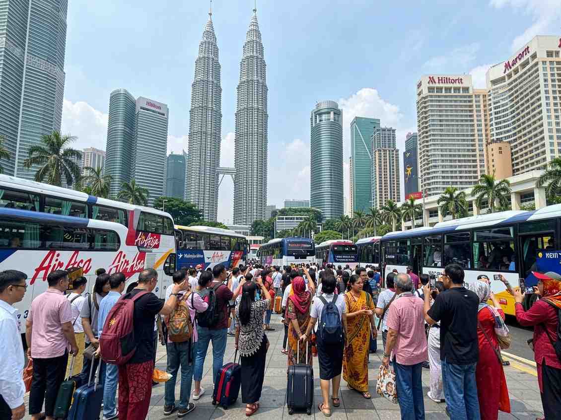 Malaysia, china, and india are leading the charge in the booming global tourism industry, with malaysia experiencing a surge in visitors from these nations and beyond.