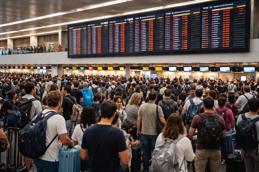 Travel disruptions at ministro pistarini airport affect buenos aires, s&atilde;o paulo, miami, and new york as flybondi, aerolineas argentinas, delta air lines, and ethiopian airlines face 6 cancellations and 11 delays